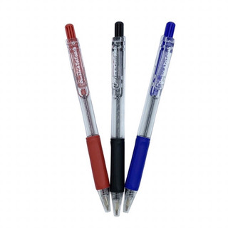 Bút bi bấm double a ngòi 0.5/ 0.7mm hộp 12 cây tuệ an