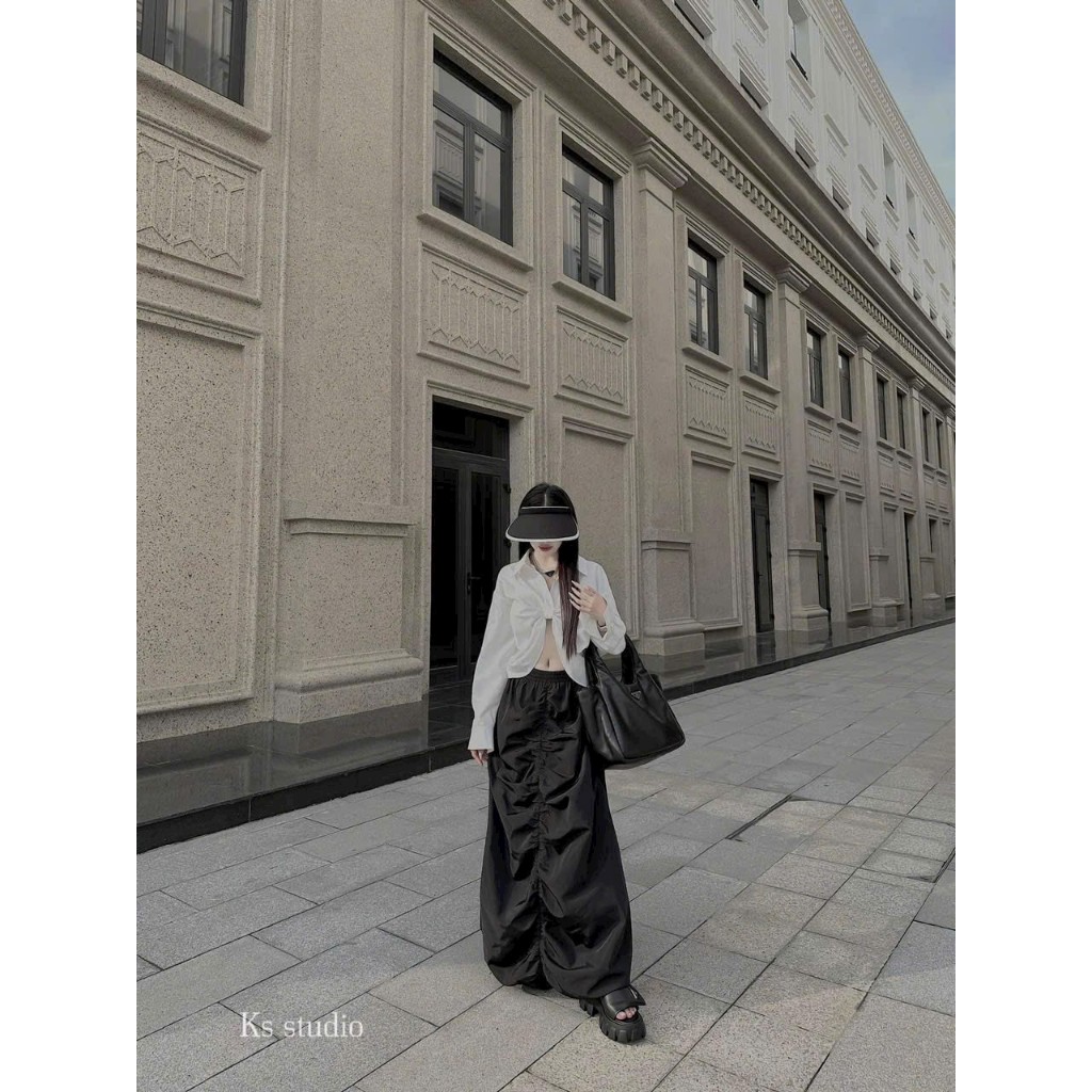 SET ÁO XOẮN NGỰC MIX VÁY Mai Phương Bùi