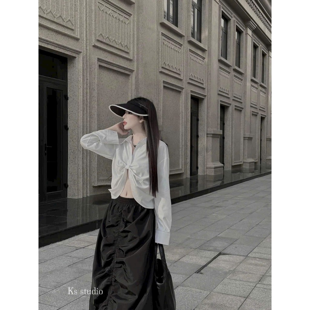 SET ÁO XOẮN NGỰC MIX VÁY Mai Phương Bùi