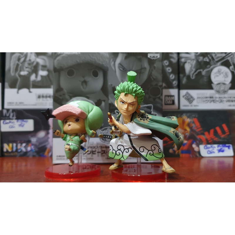 Mô hình WCF One Piece Chính hãng Bandai Nhật Bản Shonen Jump Zoro - Chopper
