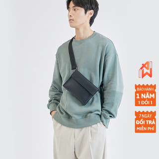 Túi đeo chéo nam da Pu, Túi da nam đeo chéo da Pu mềm cao cấp ART038
