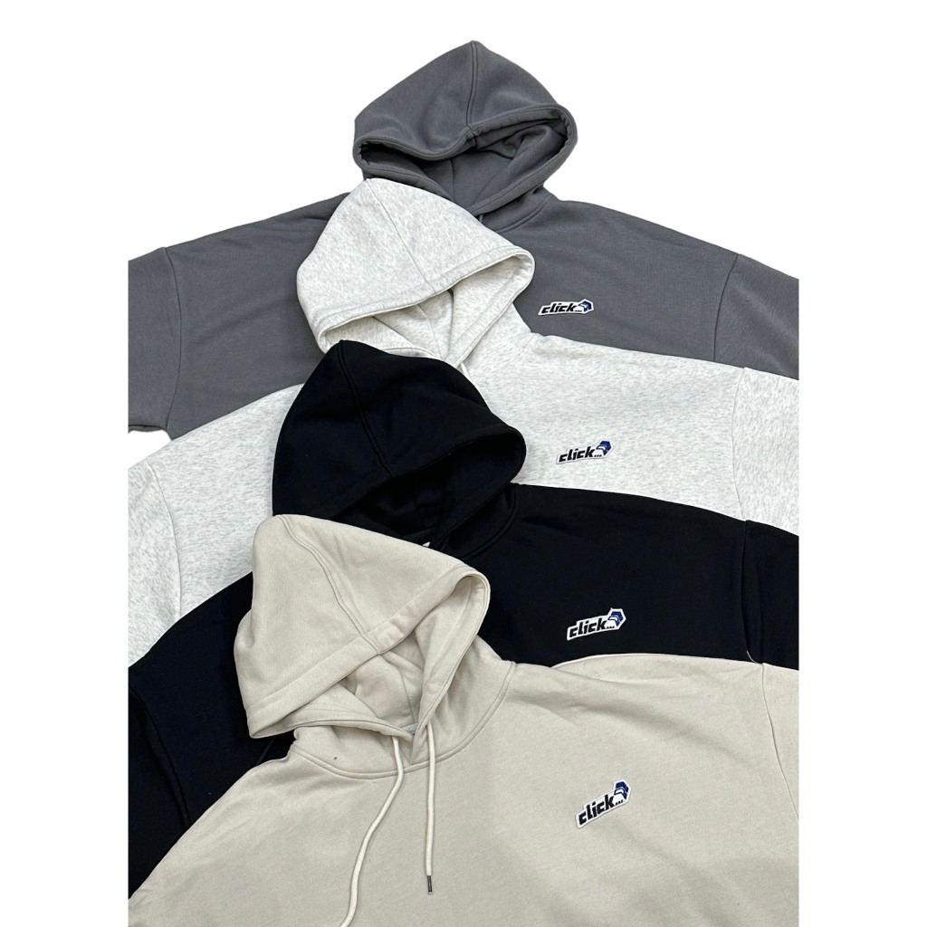 Hoodie TRƠN dài tay nỉ bông form boxy