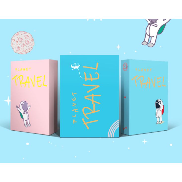 Bộ bài tây PLANET TRAVEL playing card