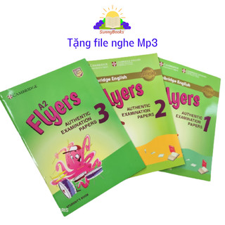 Sách - tiếng anh cambridge english flyers 1 2 3