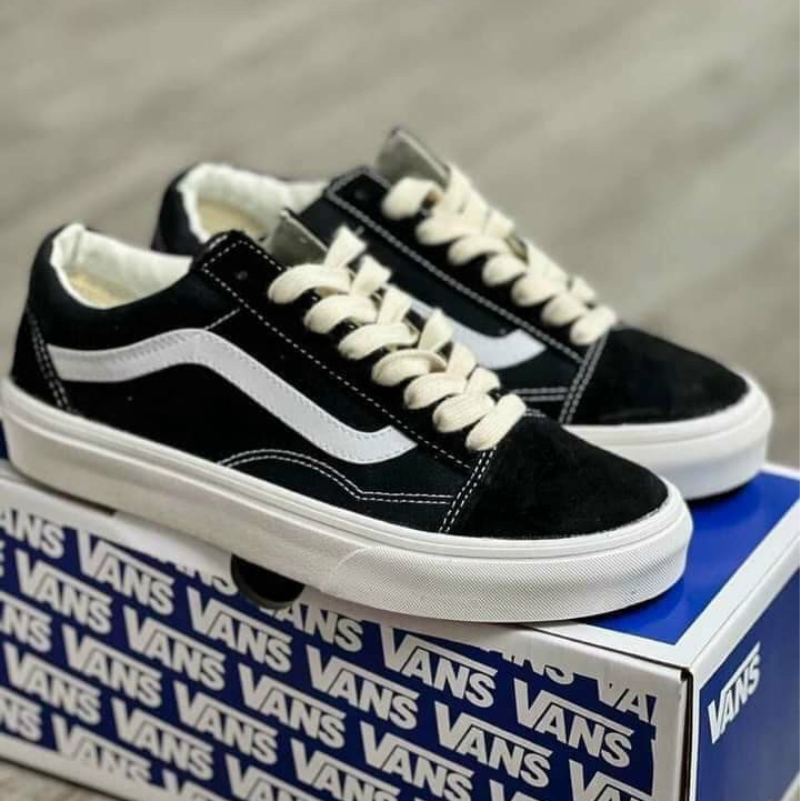 GIÀY 𝐕𝐀𝐍𝐒 dán đen trắng, Giày thể thao Vans các màu mới nhất, vans caro, vans đen, van chữ Thời Trang hot trend