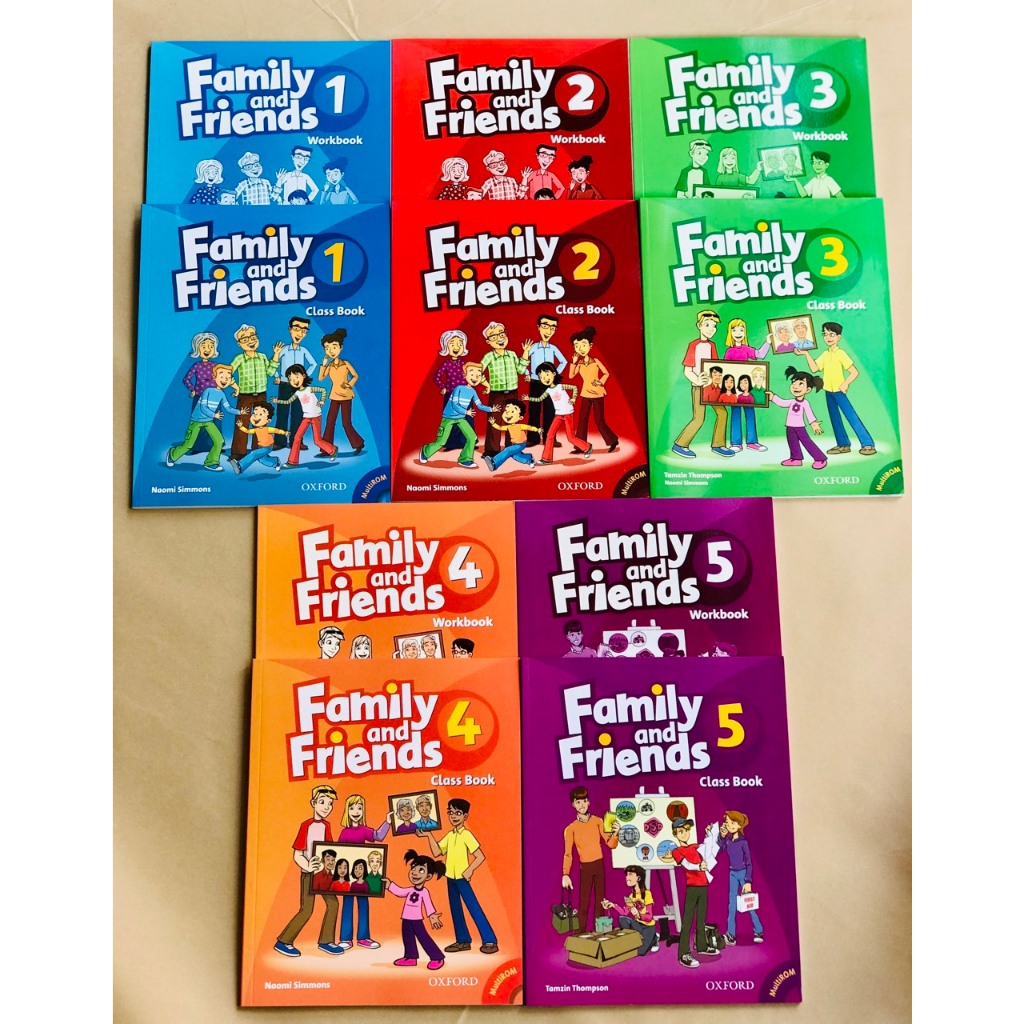 SÁCH - Family and friends bản 1st