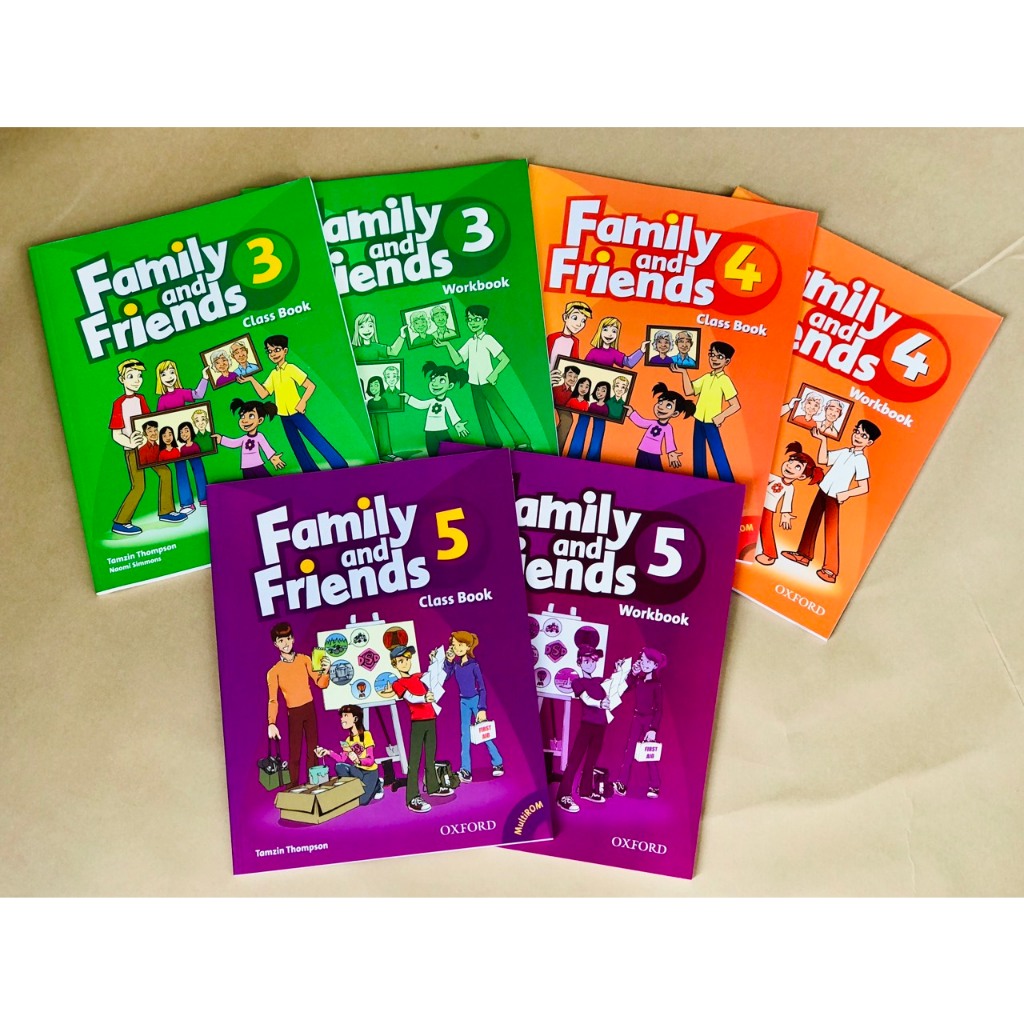 SÁCH - Family and friends bản 1st