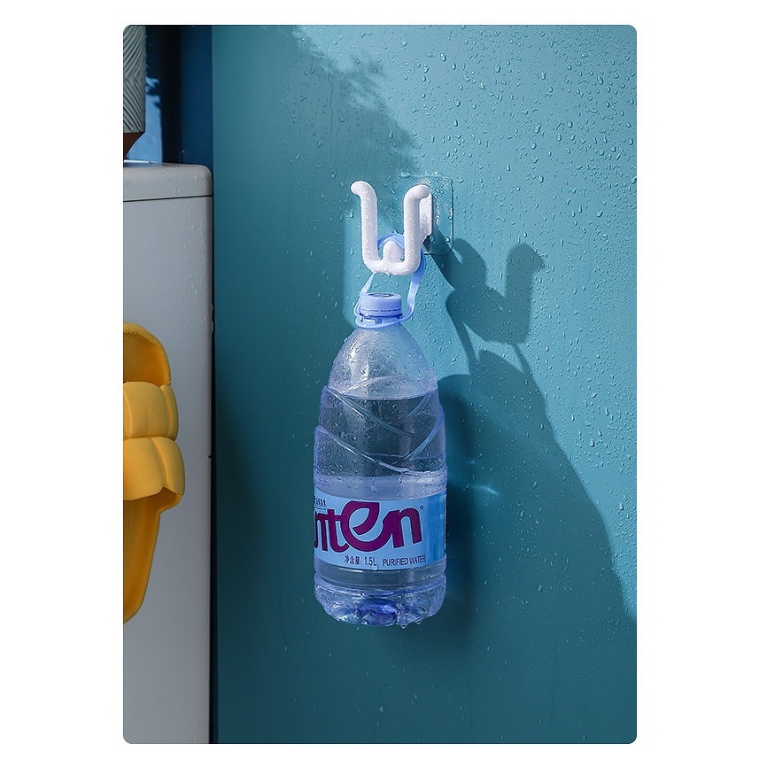 Móc Dán Tường Treo Giày Dép, Treo Đồ Chữ U  - Giá Móc Giày Dép Treo Tường Nhà Tắm, Nhà Bếp