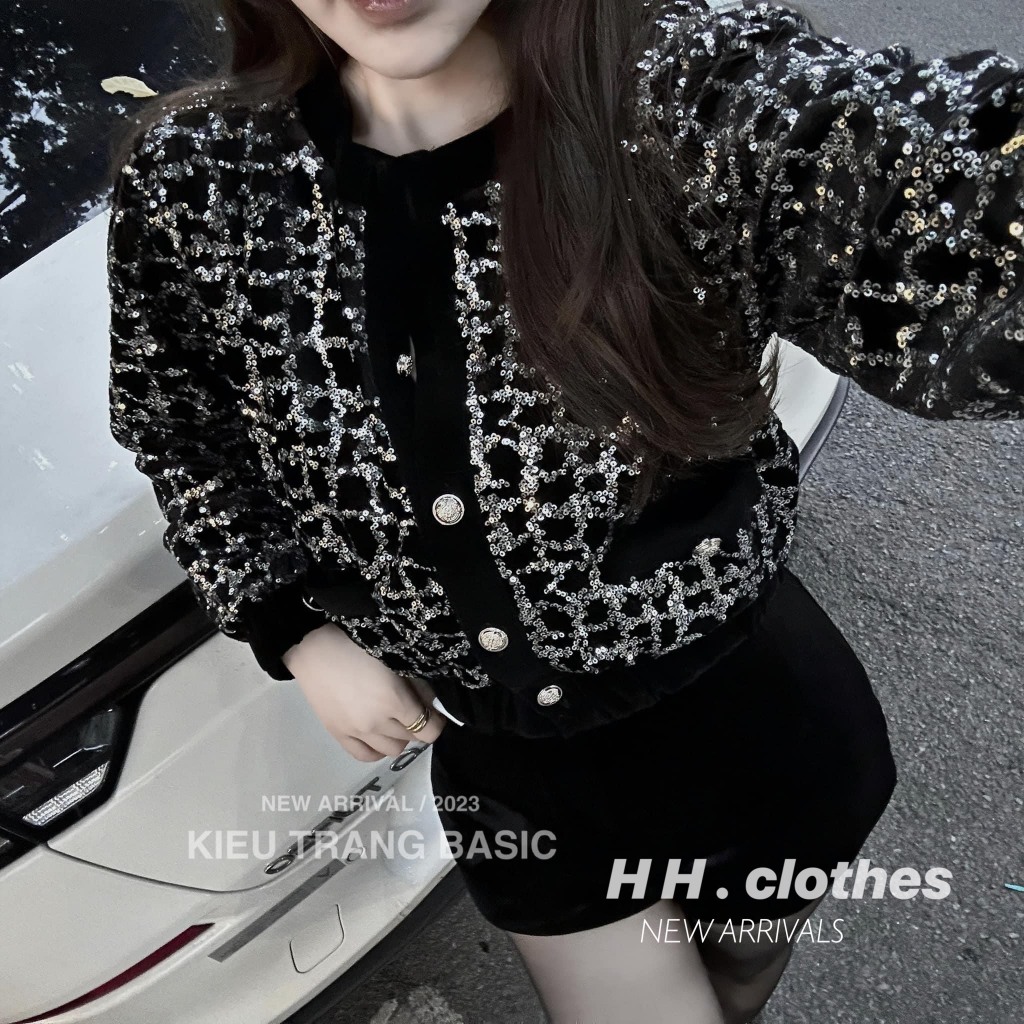 ÁO KHOÁC DẠ KIM SA CỔ TRÒN