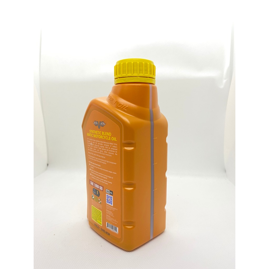 Nhớt Top 1 Action Matic 10W30 0.8L cho xe ga và xe máy hộp số tự động