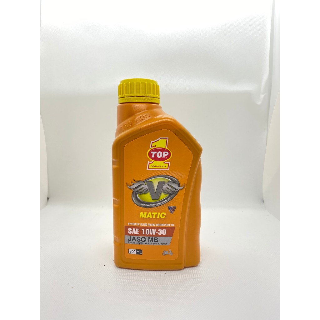Nhớt Top 1 Action Matic 10W30 0.8L cho xe ga và xe máy hộp số tự động