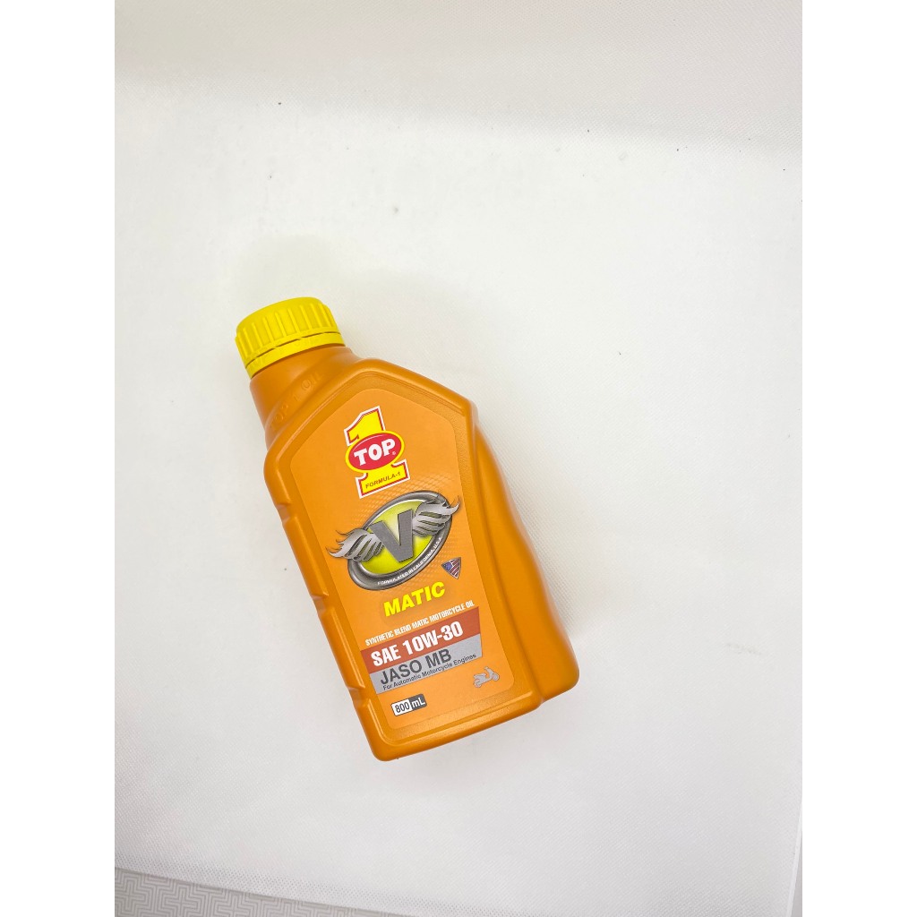 Nhớt Top 1 Action Matic 10W30 0.8L cho xe ga và xe máy hộp số tự động
