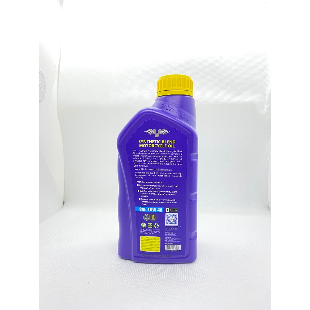 Nhớt cao cấp cho xe máy, mô tô PKL Top 1 Aciton Plus 10W40 1L - Mẫu mới dạng Chai