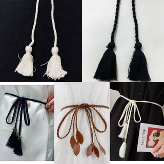 Thắt lưng tua rua phụ kiện thời trang -Thắt Lưng Da PU Tua Rua phong cách boho vintage cổ điển ,mông cổ,tây tạng cosplay
