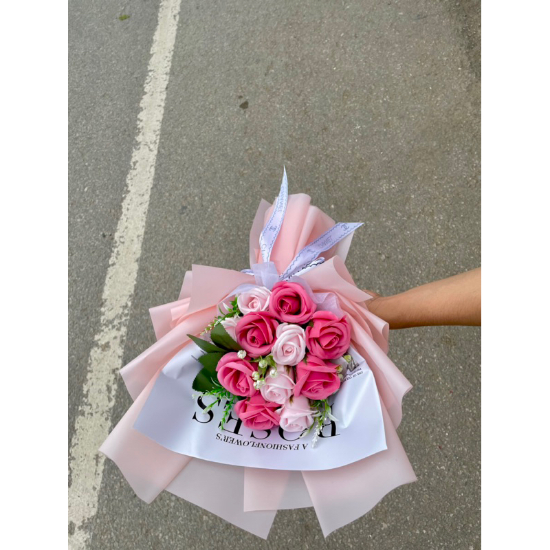 Bó hoa sáp 11 bông mẫu mới