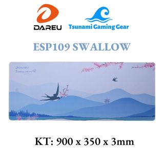 Bàn di chuột dareu esp109 swallow blue-white - hàng chính hãng