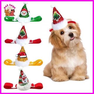 Nón chóp Noel cho chó mèo - Nón cho chó mèo - Pet Toys