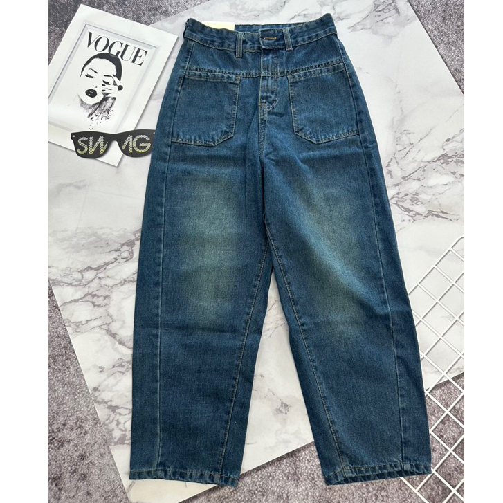 QUẦN JEAN BAGGY DENIM ỐNG RỘNG TRẺ TRUNG THỜI TRANG THU ĐÔNG Q6