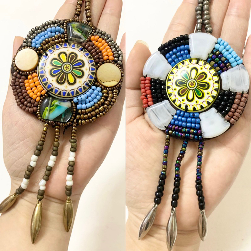 Vòng cổ boho đi biển, dây chuyền vintage cổ điển, Dây chuyền/dây đeo cổ handmade style boho, mông cổ