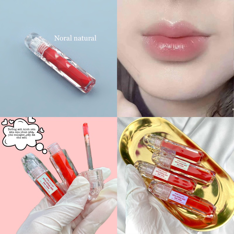 Son dưỡng kích Màu Sau Phun Xăm Chống Loang Màu