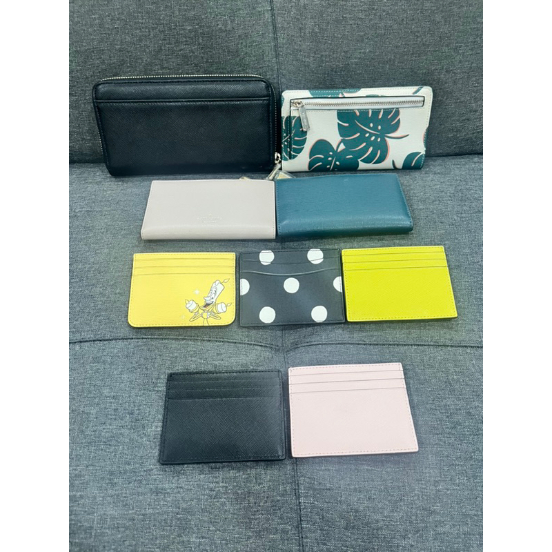 SẴN Chính hãng bao check Ví gập Kate Spade