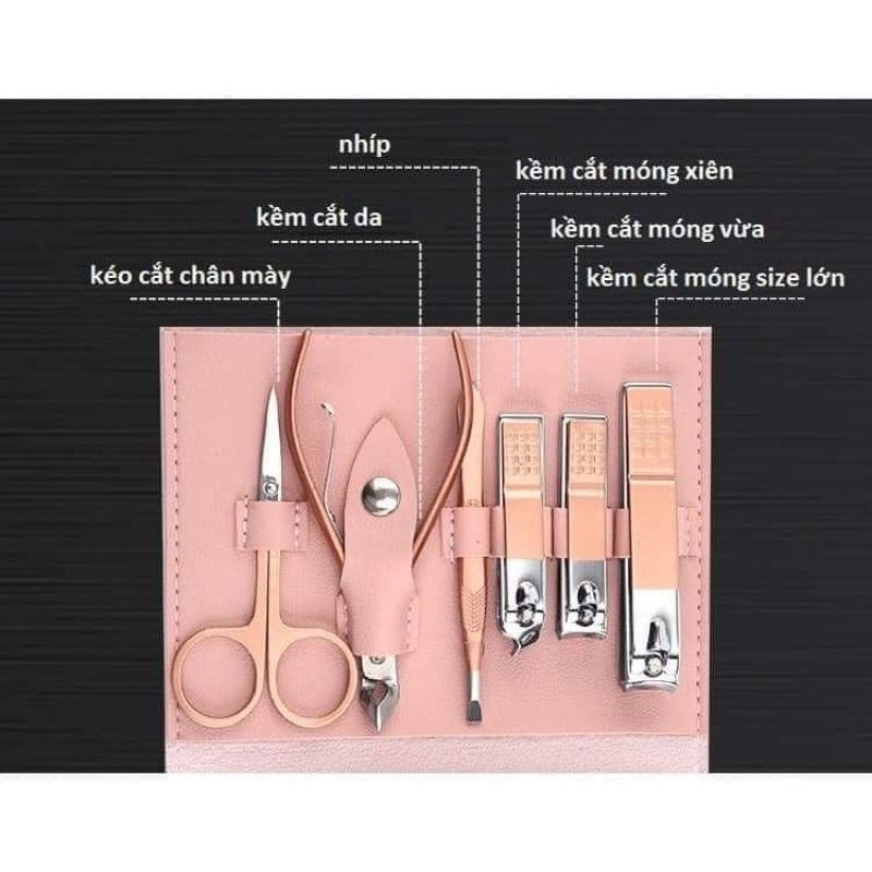 BỘ BẤM MÓNG TAY CHÂN 16 CHI TIẾT