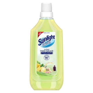 nước lau sàn sunlight hương hoa thiên nhiên chai 1kg/ túi 2.6kg/ (túi 700g hàng khuyến mại)