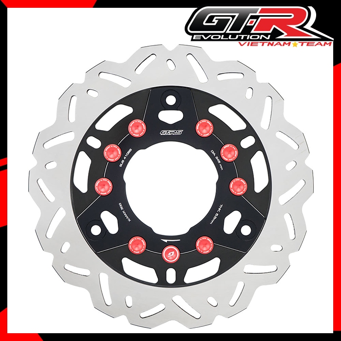 Đĩa sau  dày 5.5mm / đường kính 240mm 3 lỗ ốc XMAX