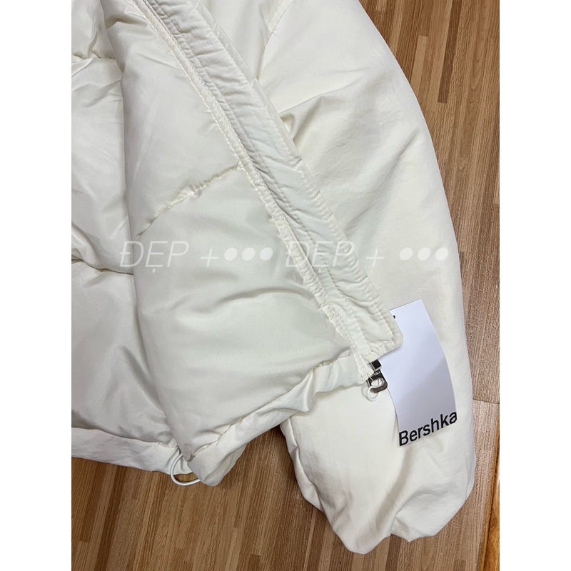 Áo phao nữ có mũ chần bông bsk hàng chuẩn hãng