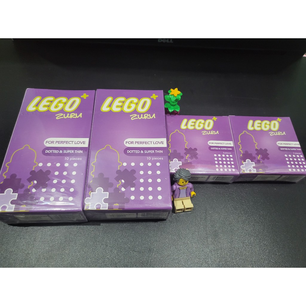 Bao cao su gai siêu mỏng Lego+Zuru