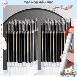  Set ngòi 11cm ST đầu bullet nhỏ dành cho bút MURA MOKA JIYI bút gel bấm mực đen 