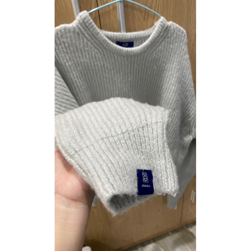 Pass Áo Len Manu Plainwash