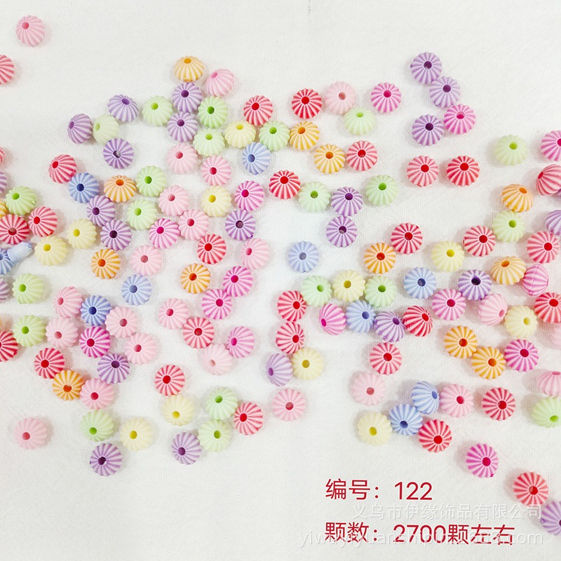 Hạt Cườm Xâu Vòng Cho Bé Họa Tiết Thổ Cẩm Dễ Thương