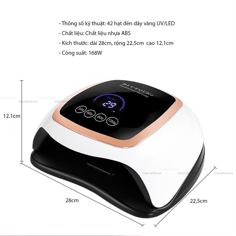 Máy hơ gel V11 - Máy hơ gel nail - Phụ kiện chuyên dụng nail