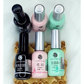 Base, Top, cứng móng Hoa hồng 15ml
