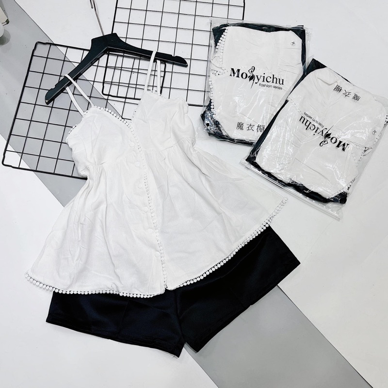 Set áo 2 dây còn nguyên tag mới 100%