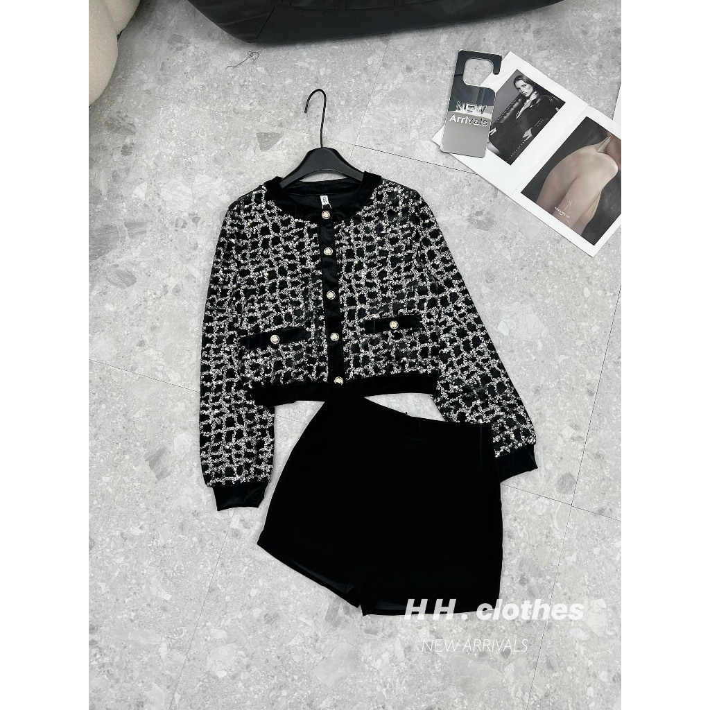 ÁO KHOÁC DẠ KIM SA CỔ TRÒN