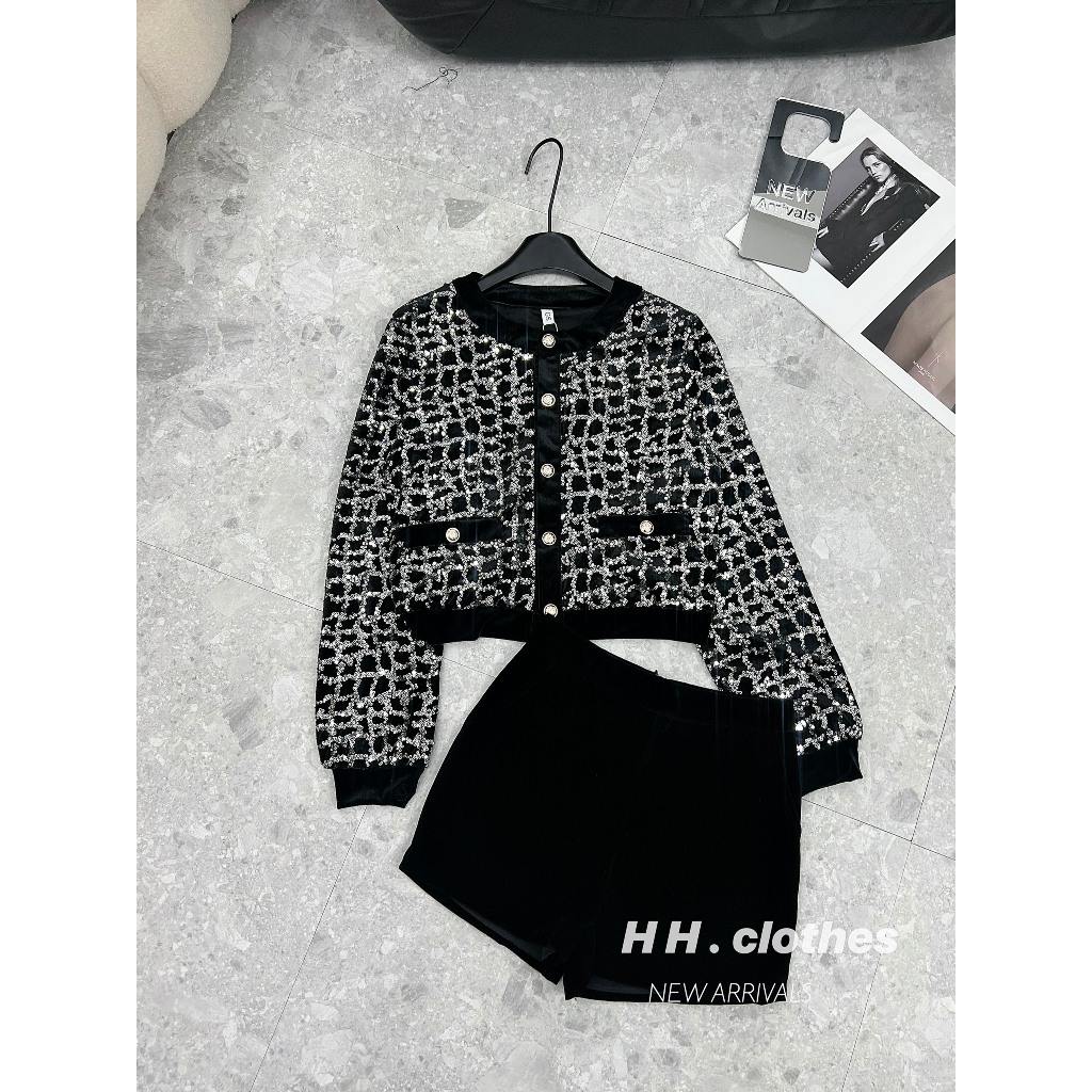 ÁO KHOÁC DẠ KIM SA CỔ TRÒN