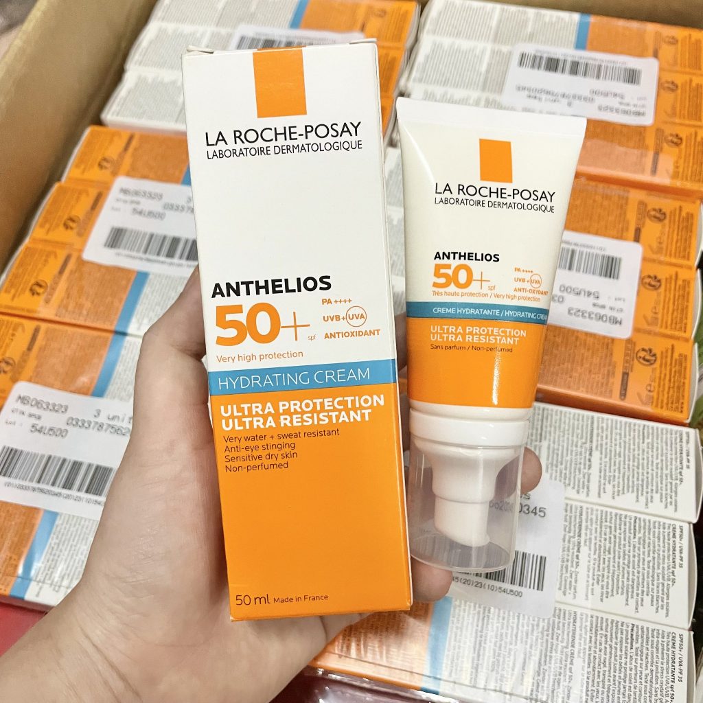 Kem chống nắng La Roche Posay Cho Da Khô Nhạy Cảm Hydrating Cream 50ml