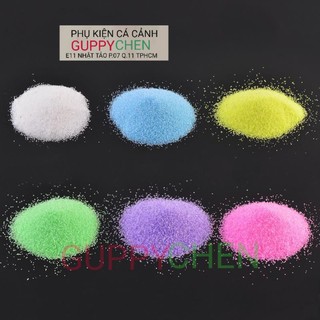 100gram cát màu - cát thạch anh nhiều màu sắc trang trí bể cá tiểu cảnh terarium