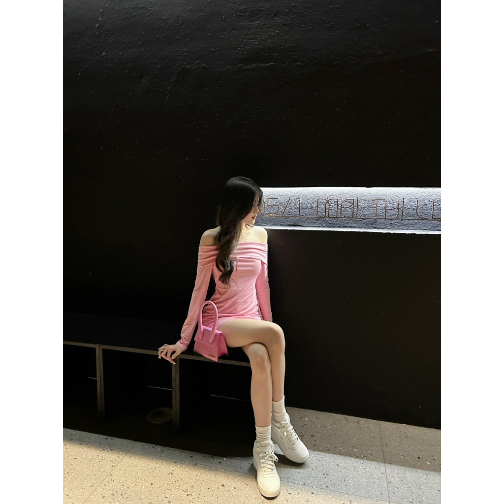 Đầm Body Nữ Dự Tiệc Trễ Vai Tôn Dáng - GUMBY DRESS - GOÛT DE JUN