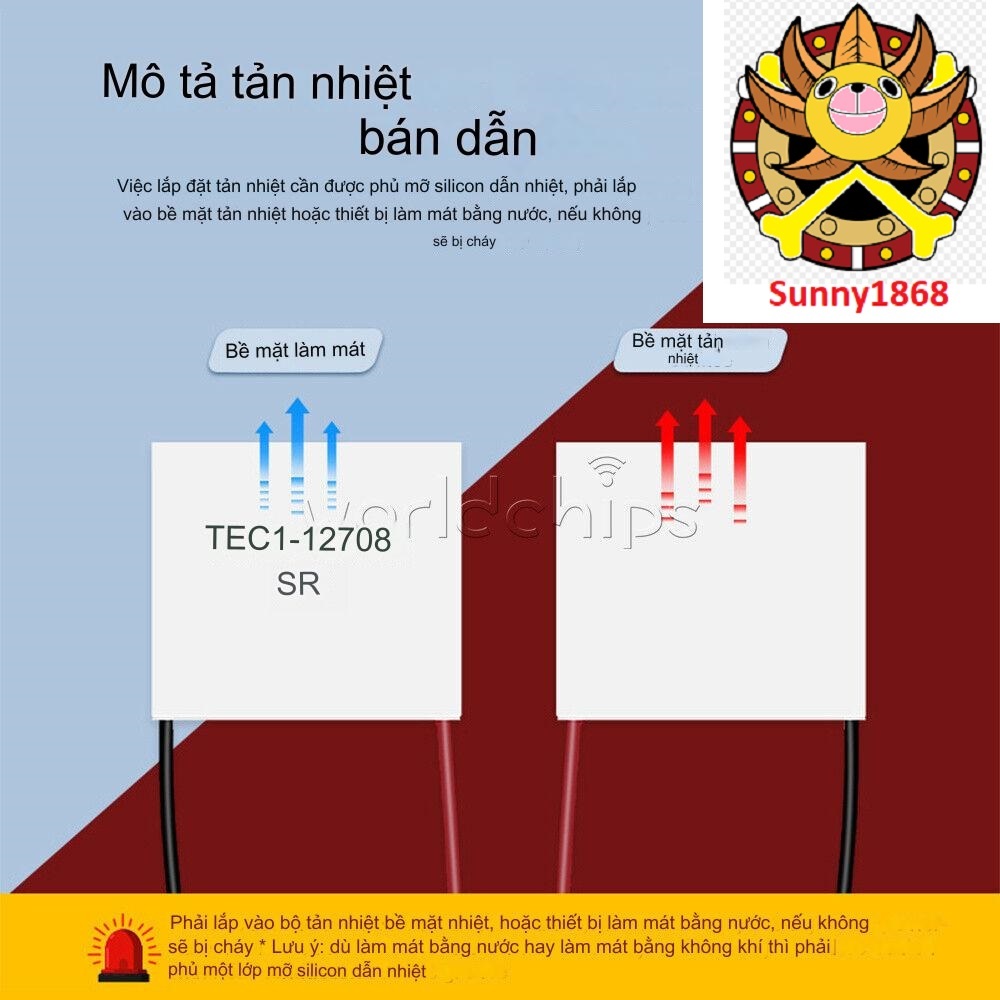 Sò Nóng Lạnh TEC1-12706  40*40mm