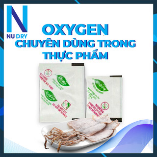 Gói hút ẩm Thực phẩm NUDRY Oxygen dùng cho Bánh Trung Thu các loại bánh cá khô chống ôi thiu 600 gói