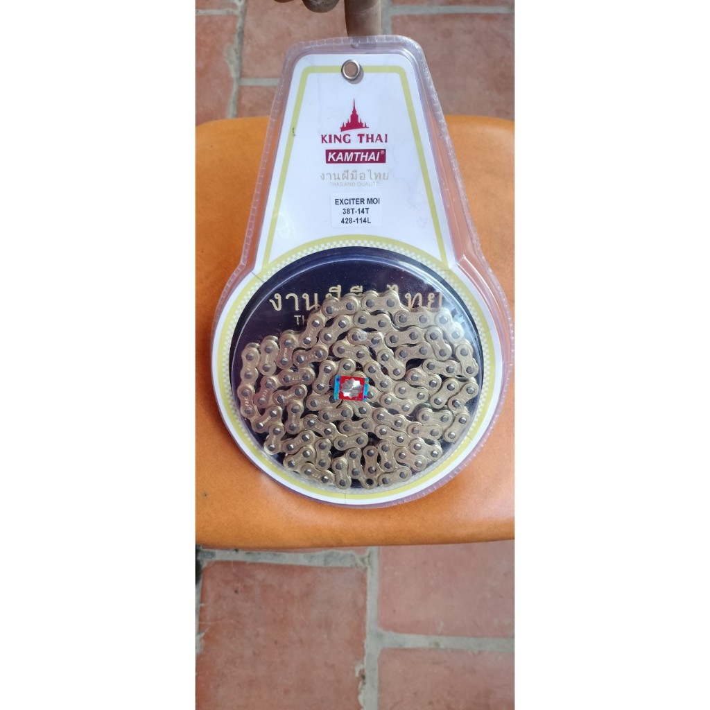 Nhông Sên Dĩa Kingthai exciter 135 10 ly Nhông sên Dĩa Vàng Chất Lượng Cao