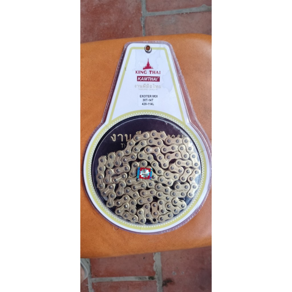 Nhông Sên Dĩa Kingthai exciter 135 10 ly Nhông sên Dĩa Vàng Chất Lượng Cao