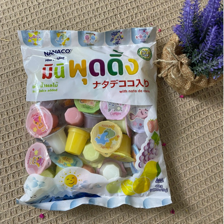 Thạch trái cây Pudding Nanaco Thái Lan