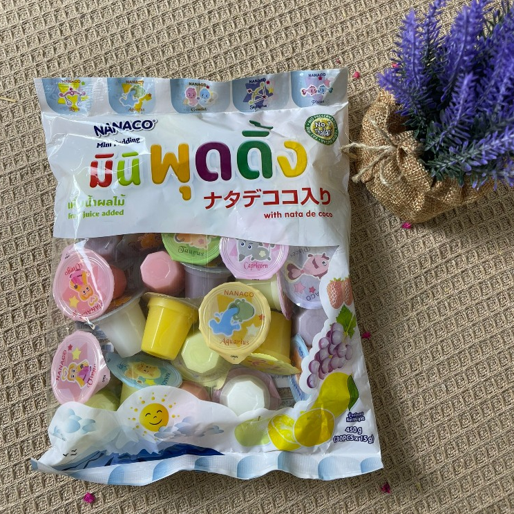 Thạch trái cây Pudding Nanaco Thái Lan