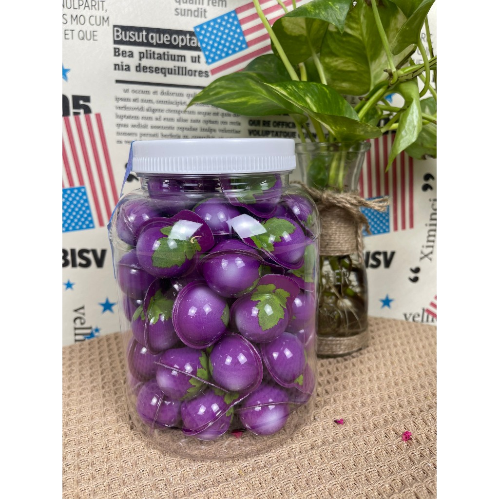 Kẹo dẻo có nhân hình QUẢ NHO