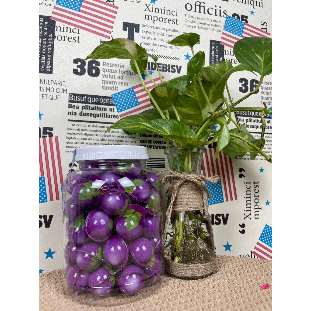 Kẹo dẻo có nhân hình QUẢ NHO