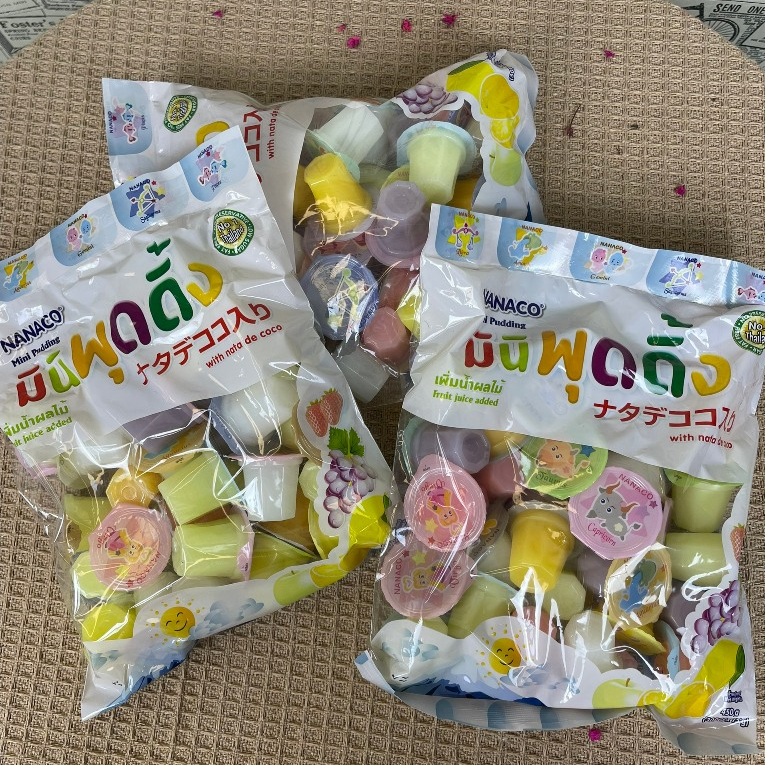 Thạch trái cây Pudding Nanaco Thái Lan